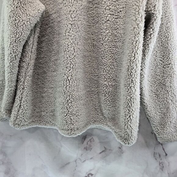 Columbia Jacket Womens XL Purple Fleece PFG Sherpa Teddy Fuzzy Mock - Picture 7 of 12